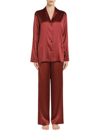 Pyjama Silk en soie - Rosso