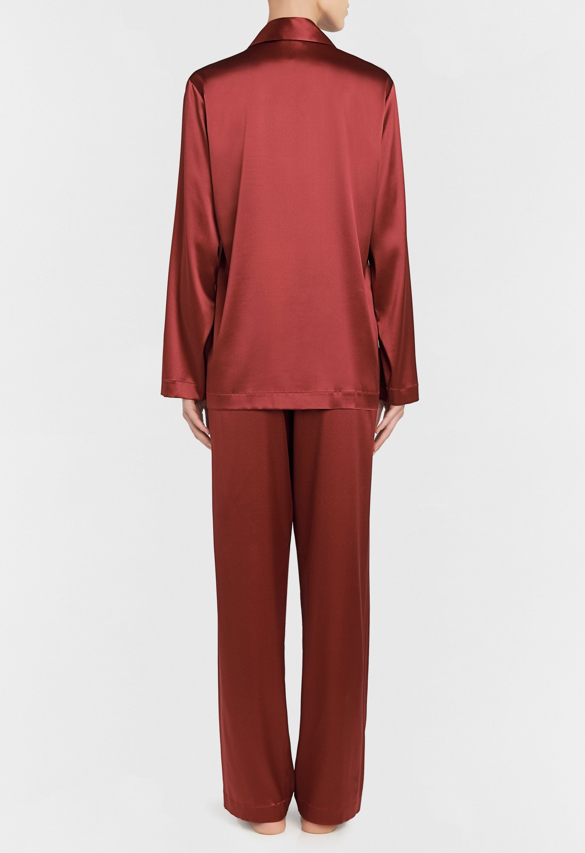 Pyjama Silk en soie - Rosso