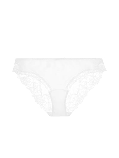 Culotte midi Liaison en soie - Off White