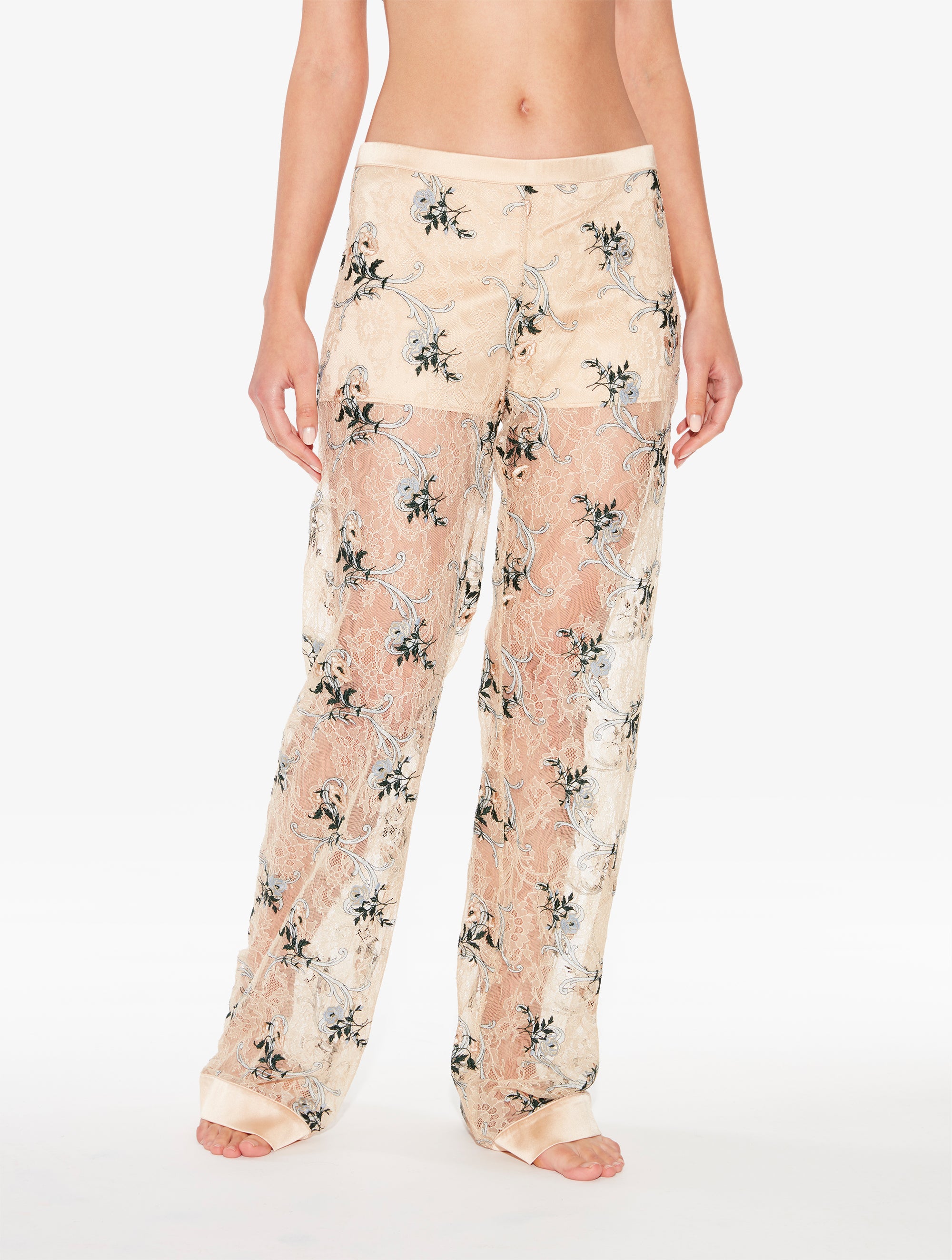 Pantalon long Altea - Sand Embroidery