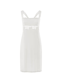 Chemise de nuit courte Amelia - Off White