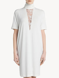 Chemise de nuit courte Alida - Off White