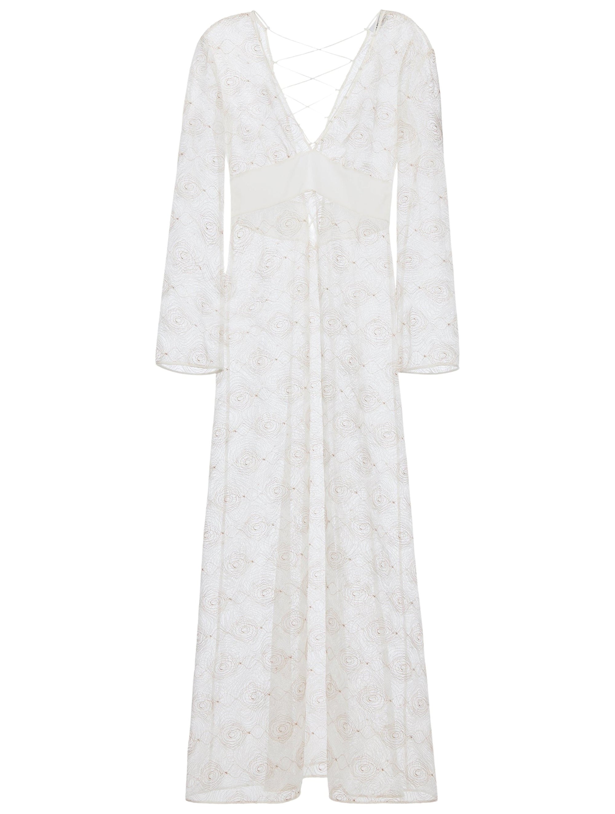 Arianna long dress - Off White