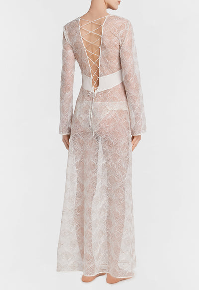 Robe longue Arianna - Off White