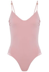 Maillot de bain une pièce Anemone - Pink Powder