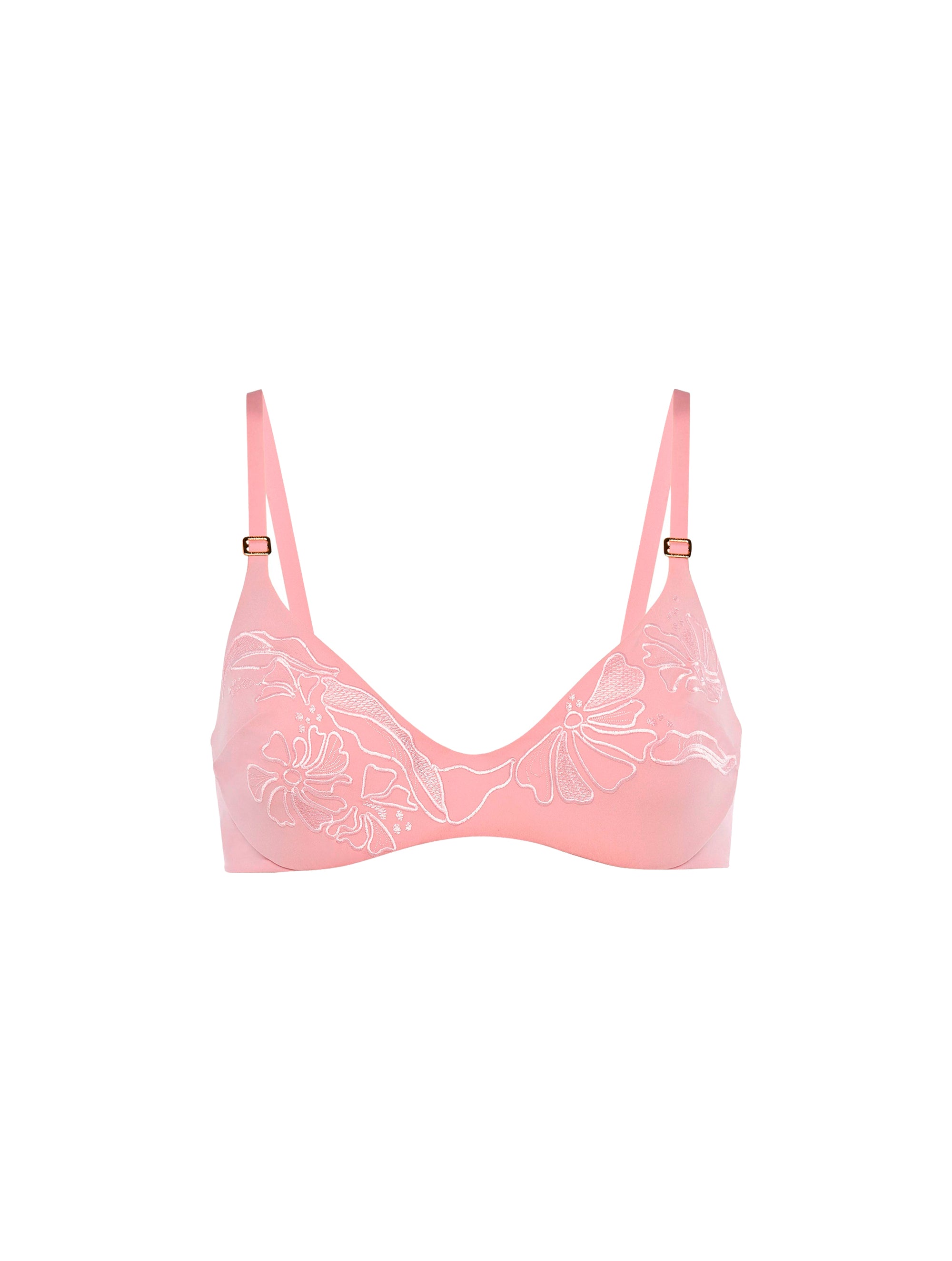 Haut de bikini Anemone - Pink Powder