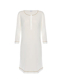 Chemise de nuit courte Belinda - Off White