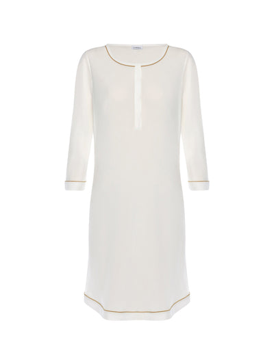 Belinda short nightdress - Off White