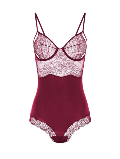 Bianca bodysuit - Cranberry