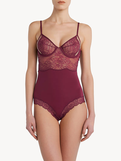 Bianca bodysuit - Cranberry