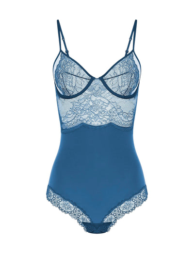 Bianca bodysuit - Cornflower