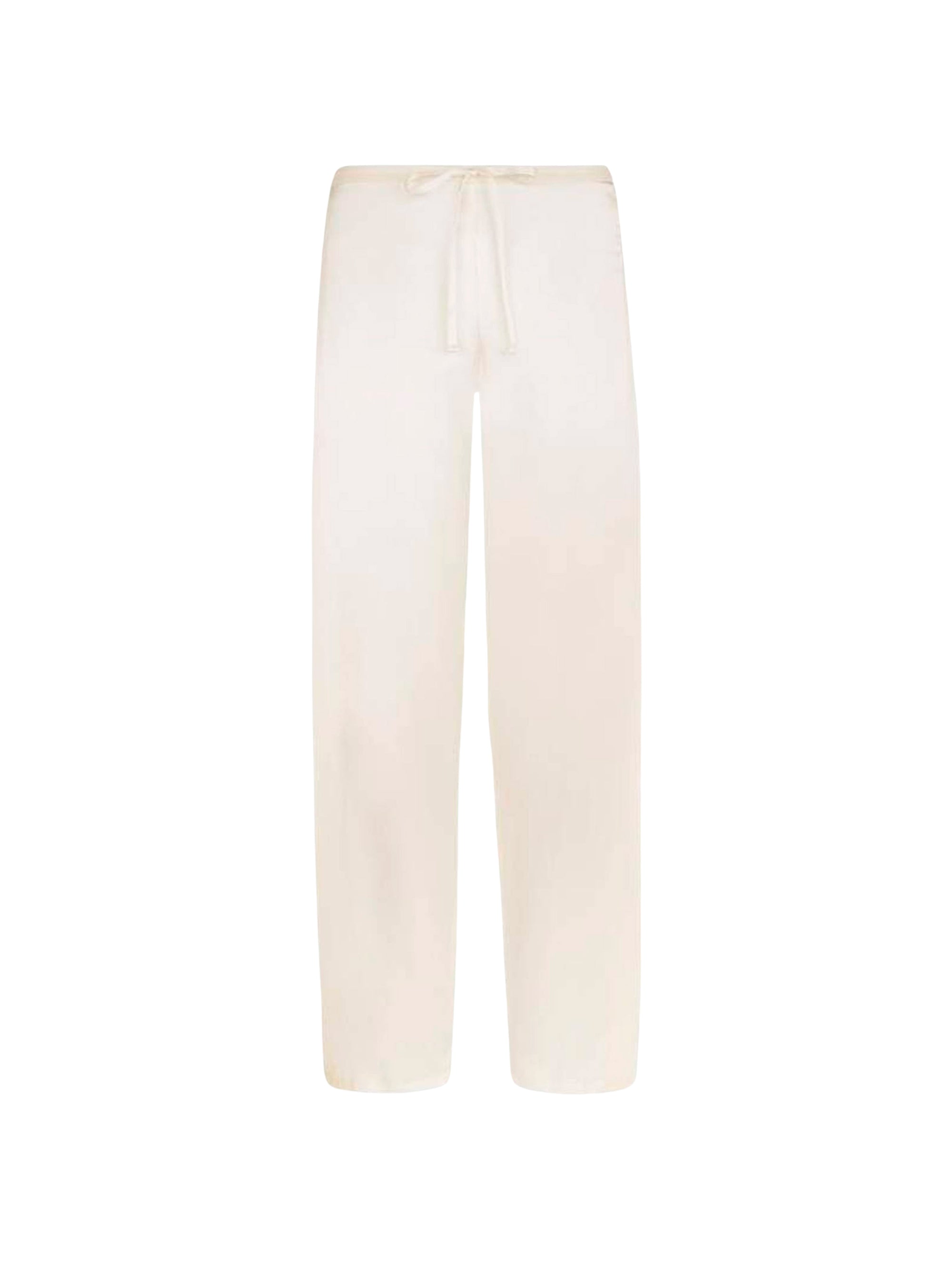 Pantalon long Silk Essence en soie - Naturale