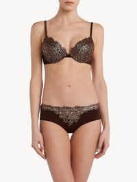 Soutien-gorge push-up Metal Macrame - Coffee & Copper