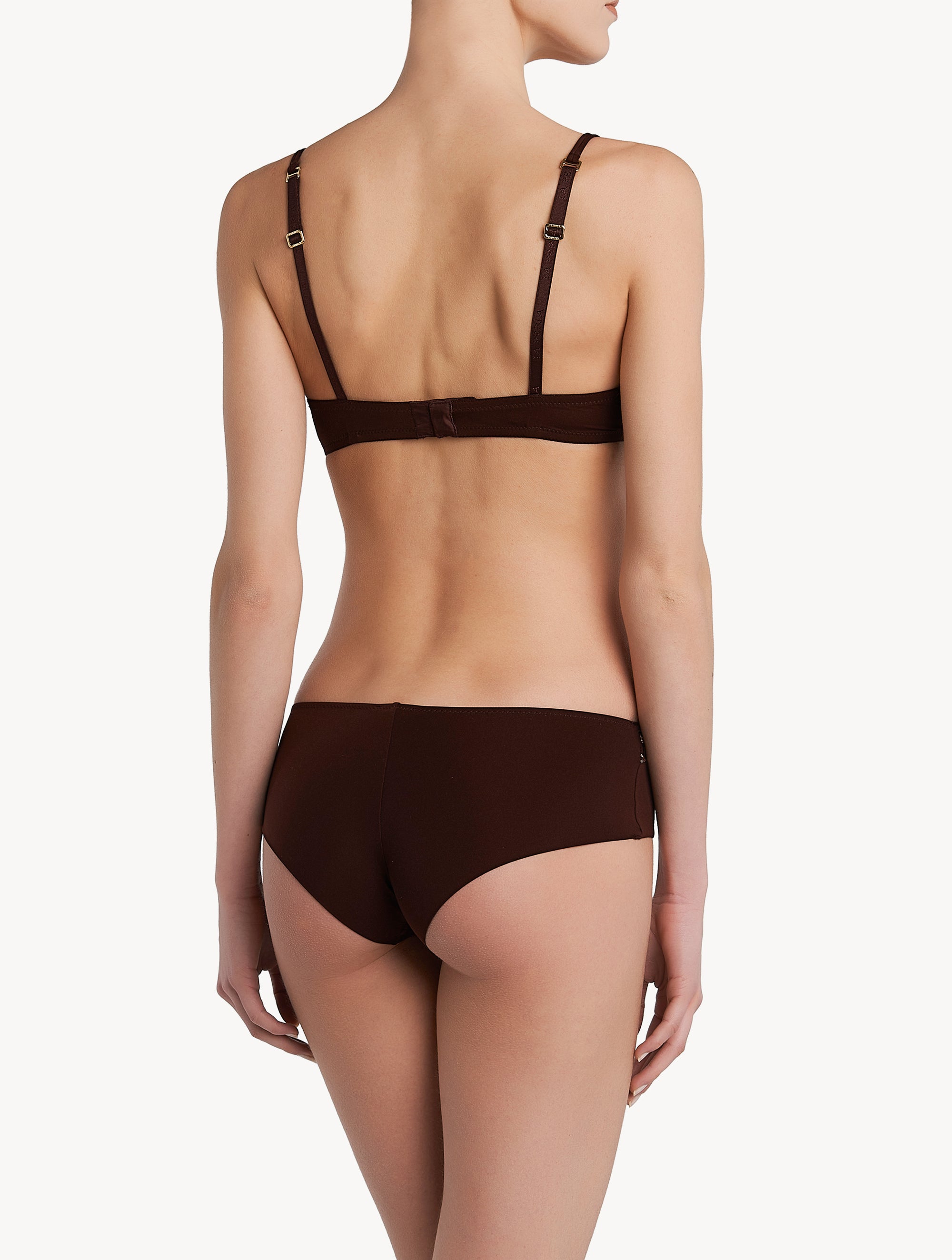 Soutien-gorge push-up Metal Macrame - Coffee & Copper