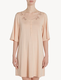 Chemise de nuit courte Primula - Petal Pink