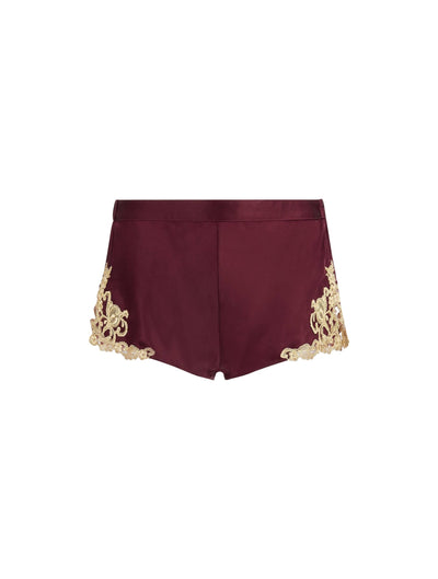 Short de pyjama Maison - Bordeaux & Gold