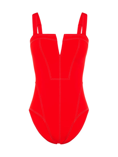 When Summer Comes one-piece swimming costume - Sunburst