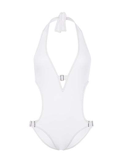 Maillot de bain une pièce à découpe When Summer Comes - Moonstone