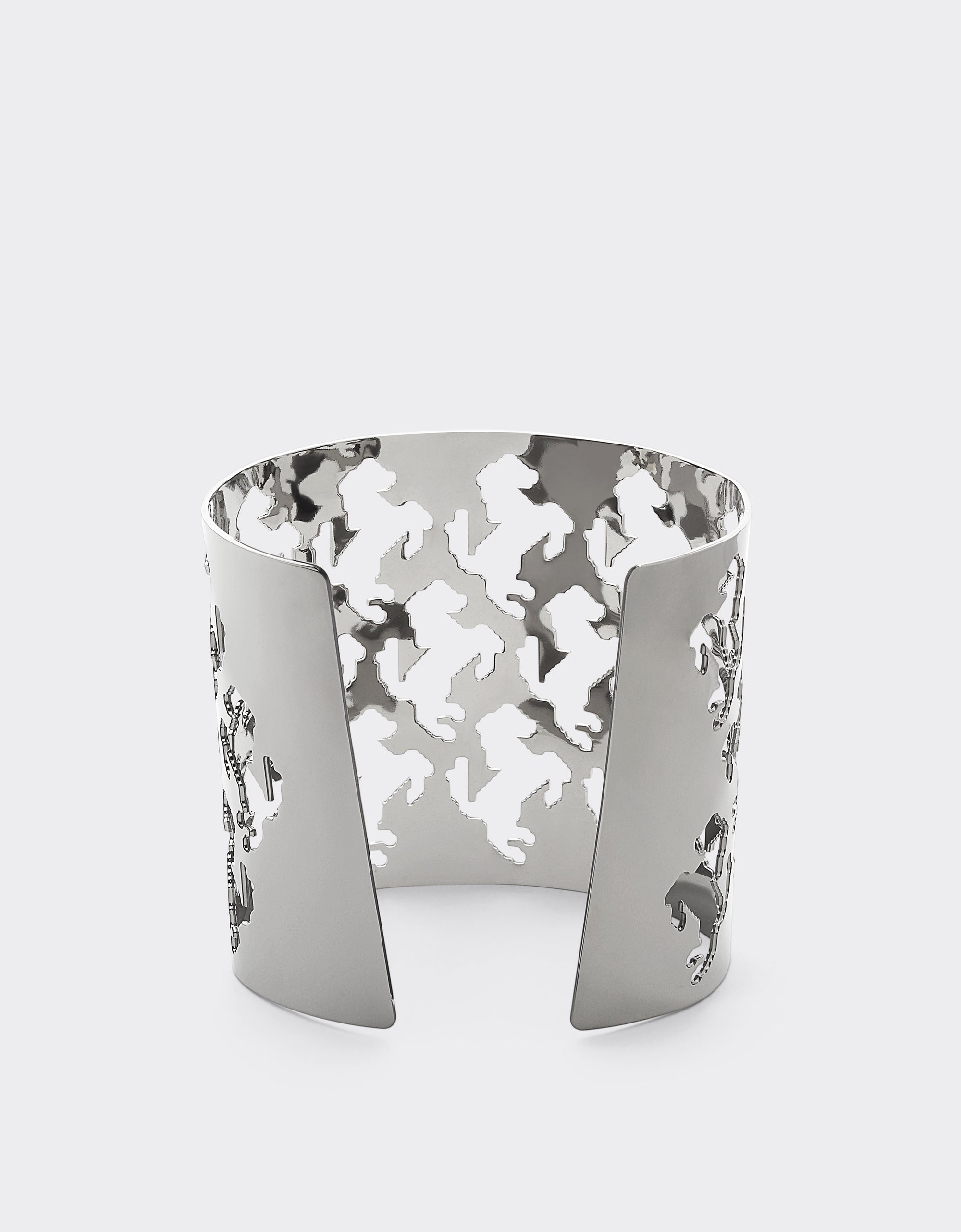 Bracelet unisexe avec découpe en laiton - Charcoal