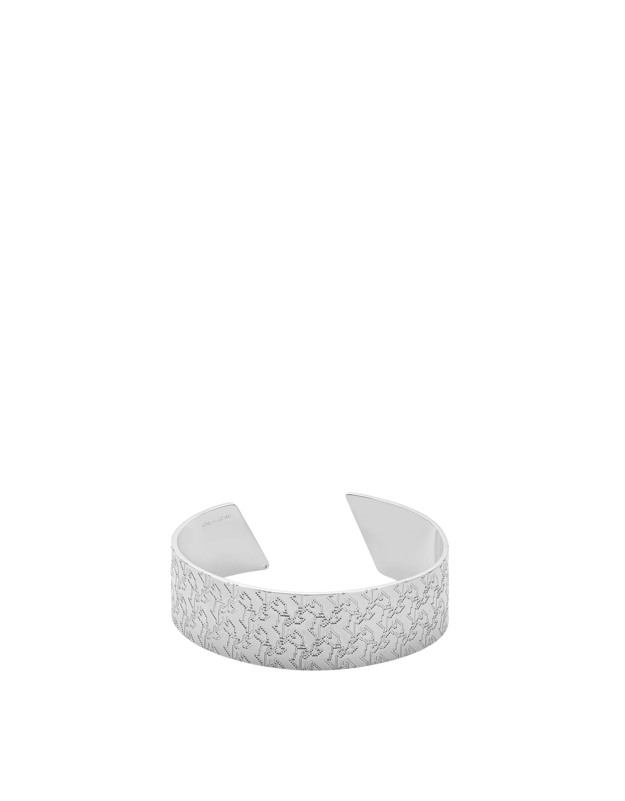 Bracelet unisexe avec Cheval cabré en laiton - Silver