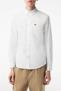 Chemise à col boutonné - Blanc