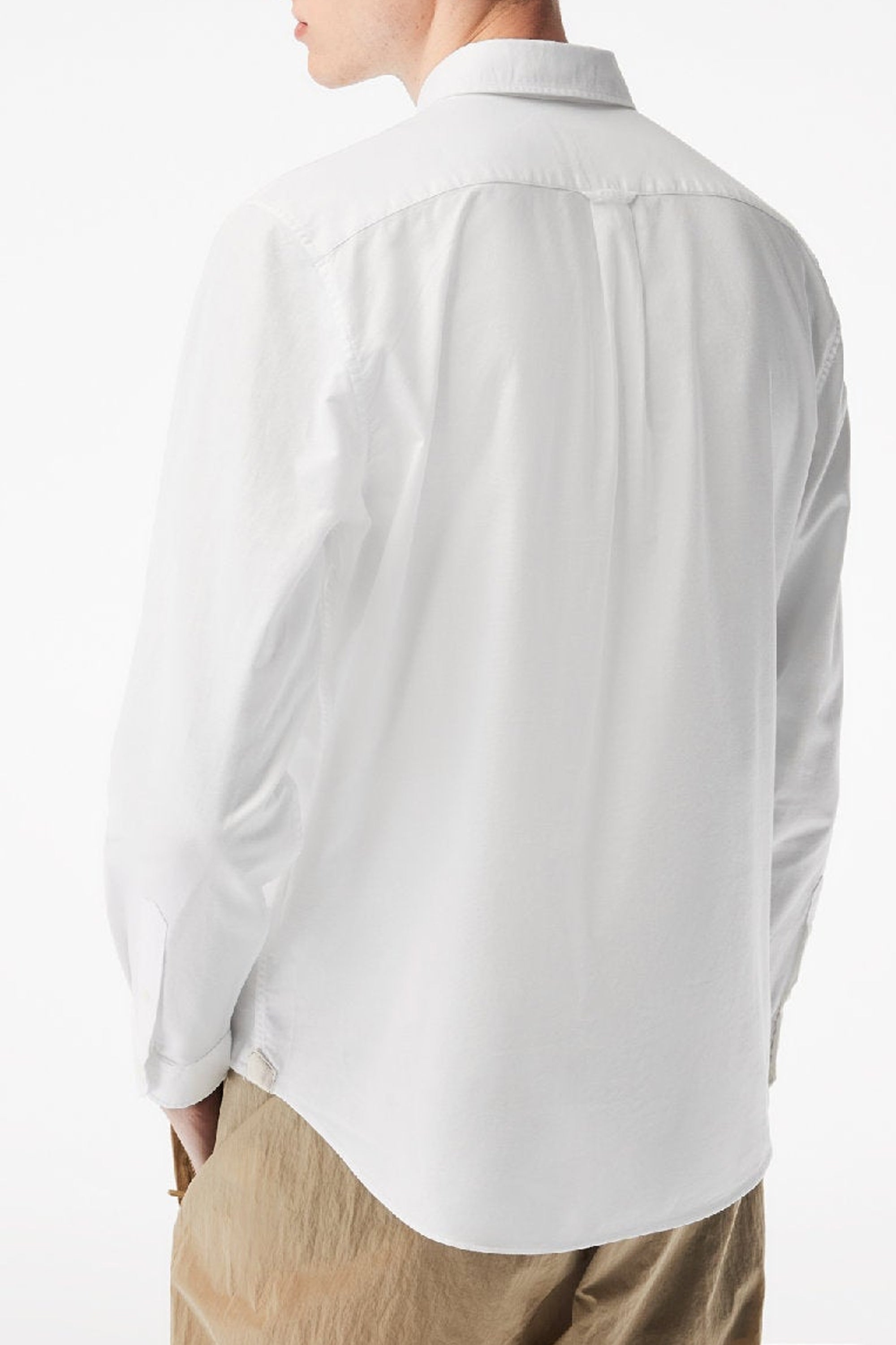 Chemise à col boutonné - Blanc