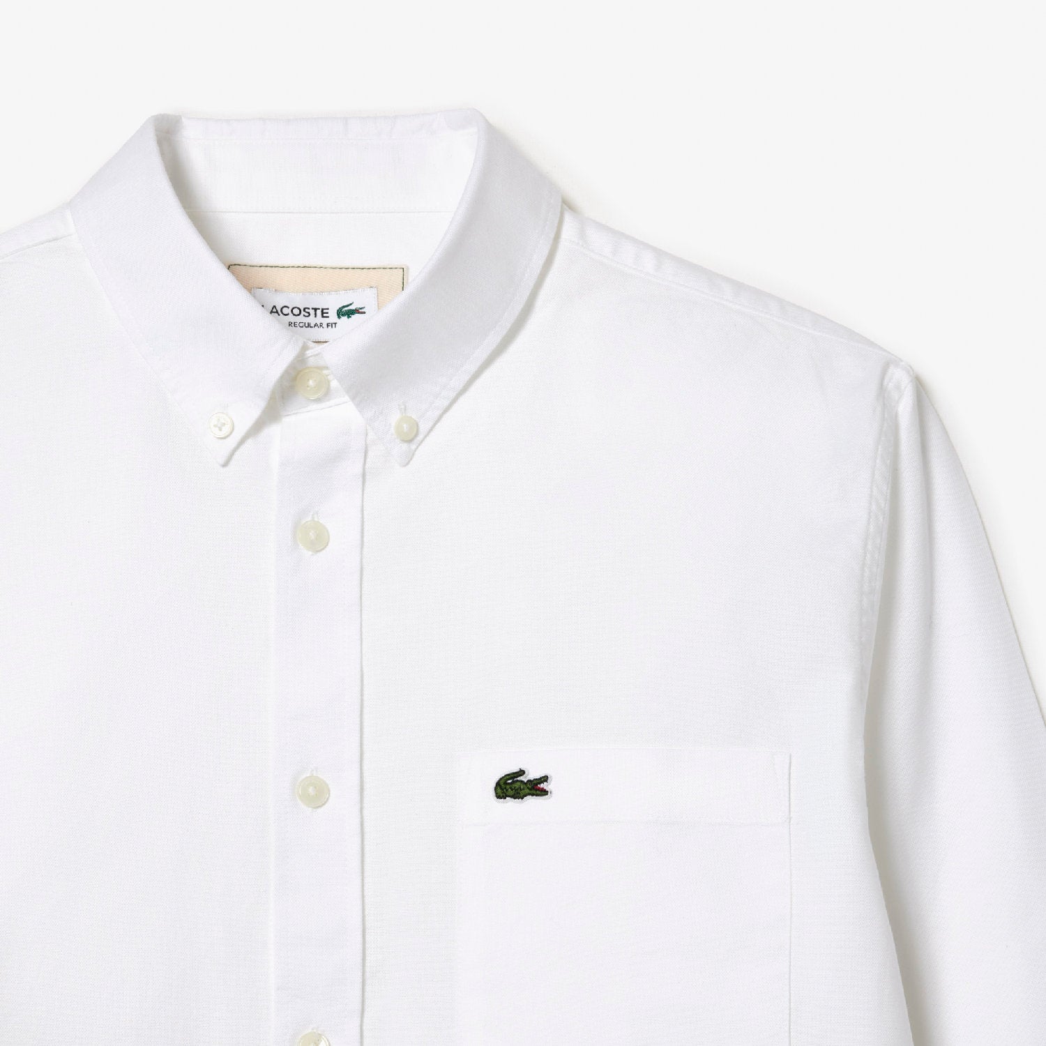 Chemise à col boutonné - Blanc