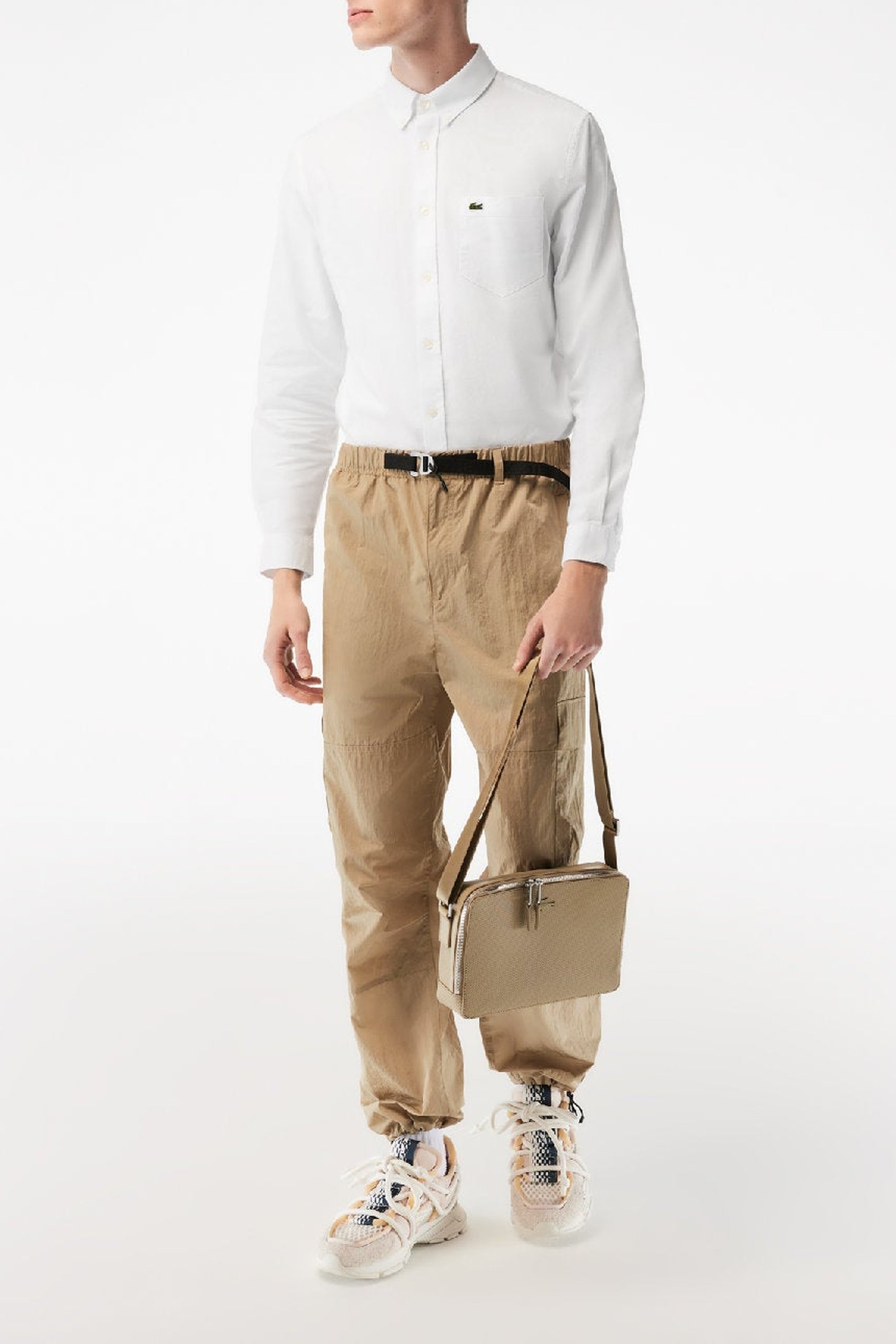 Chemise à col boutonné - Blanc