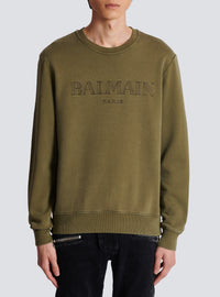 Sweat-shirt balmain vintage - Kaki & Kaki
