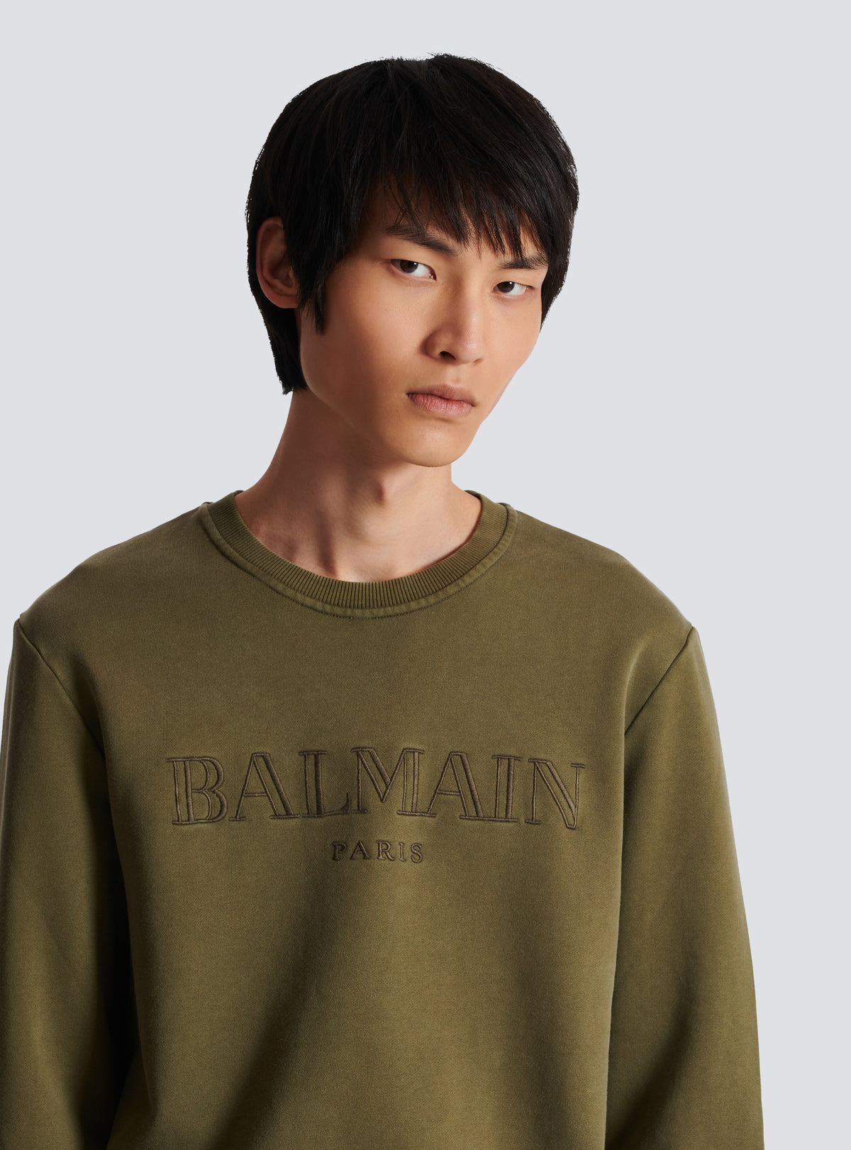 Sweat-shirt balmain vintage - Kaki & Kaki