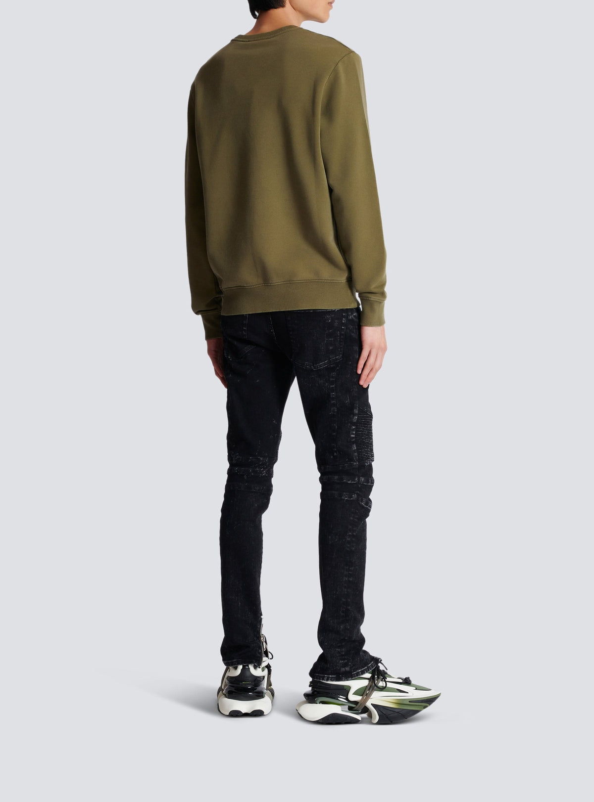Sweatshirt vintage - Kaki & Kaki