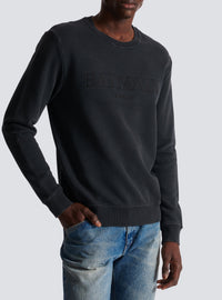 Sweatshirt vintage - Gris & Gris