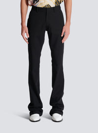 Pantalon en laine technique  - Noir