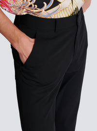 Pantalon en laine technique  - Noir