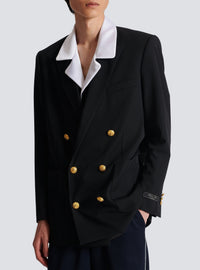 Blazer en laine - Noir
