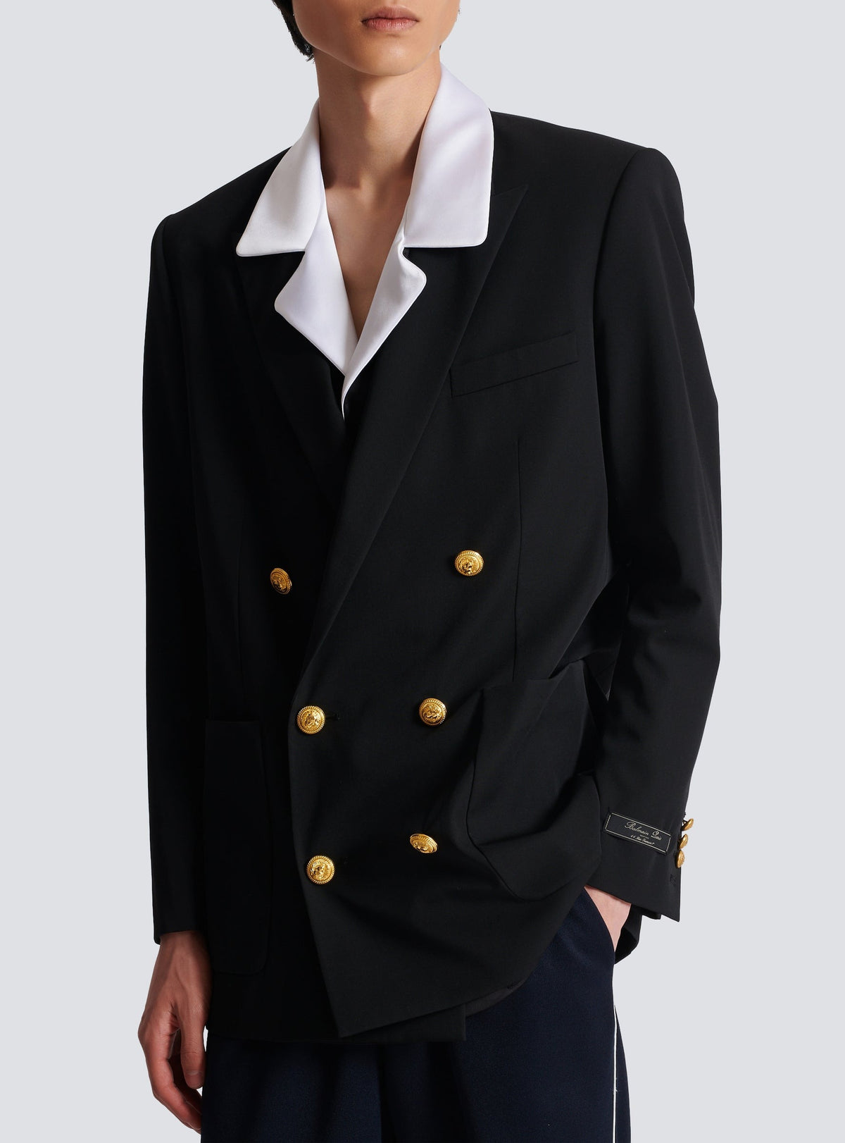 Blazer en laine - Noir