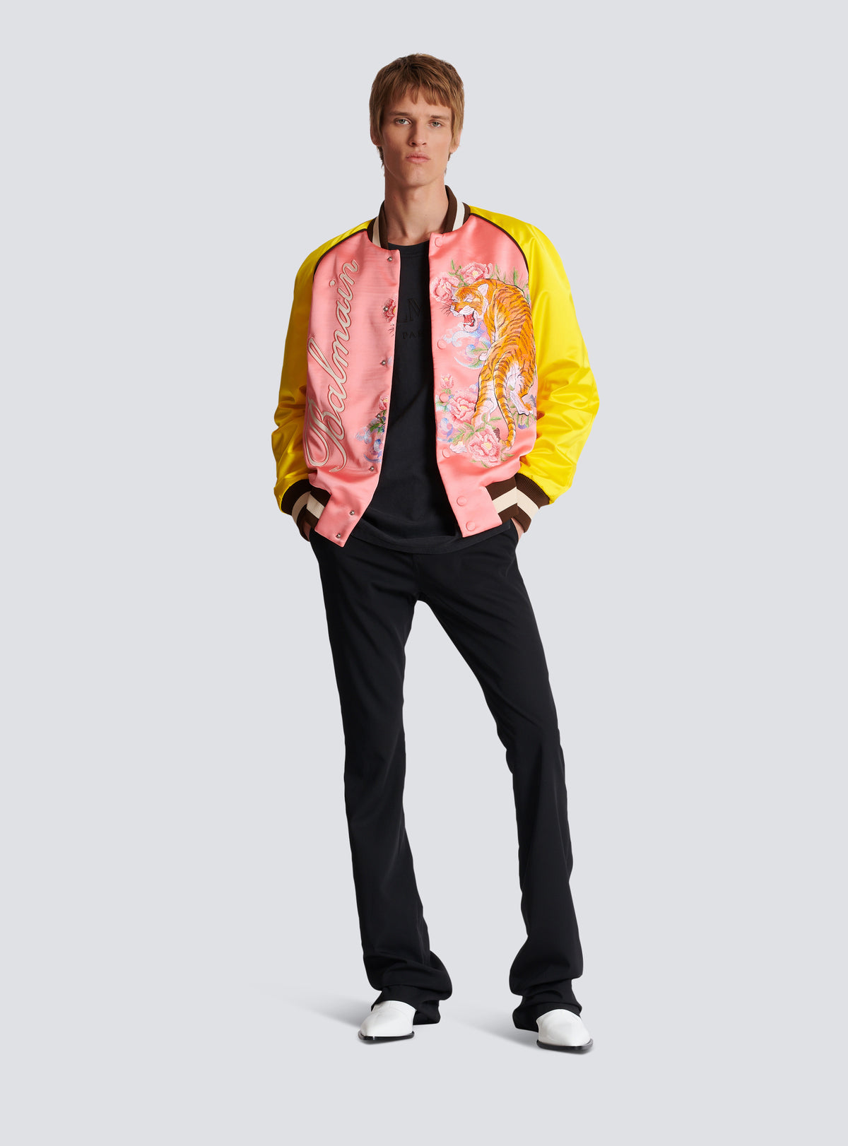 Bomber brodé tiger - Multicolore
