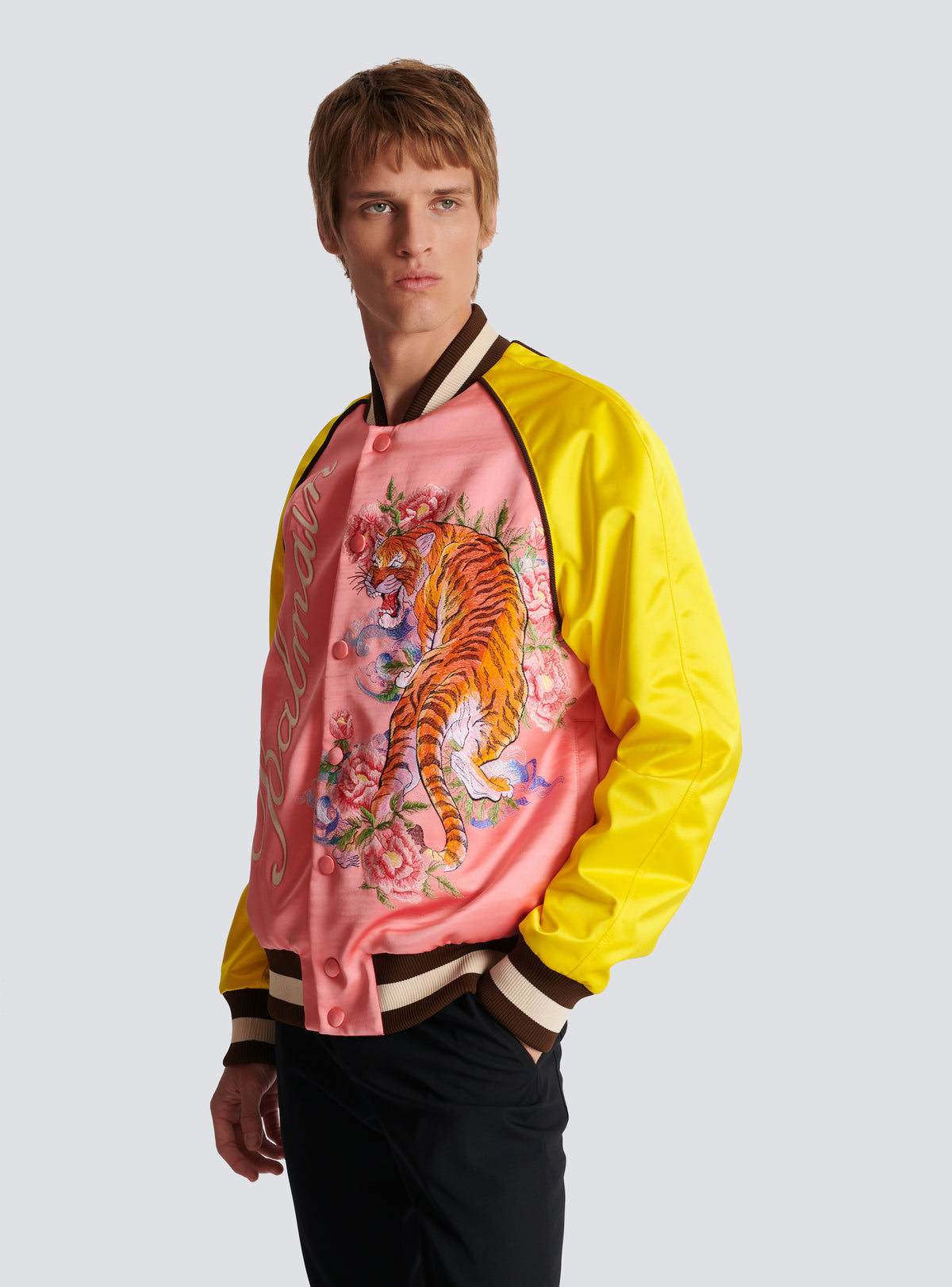 Bomber brodé tiger - Multicolore