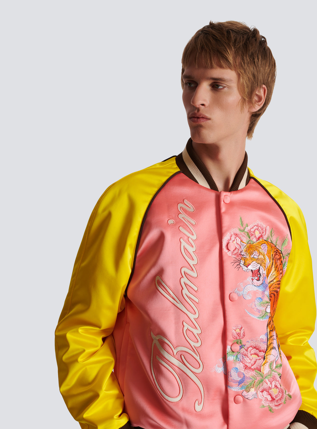 Bomber brodé tiger - Multicolore