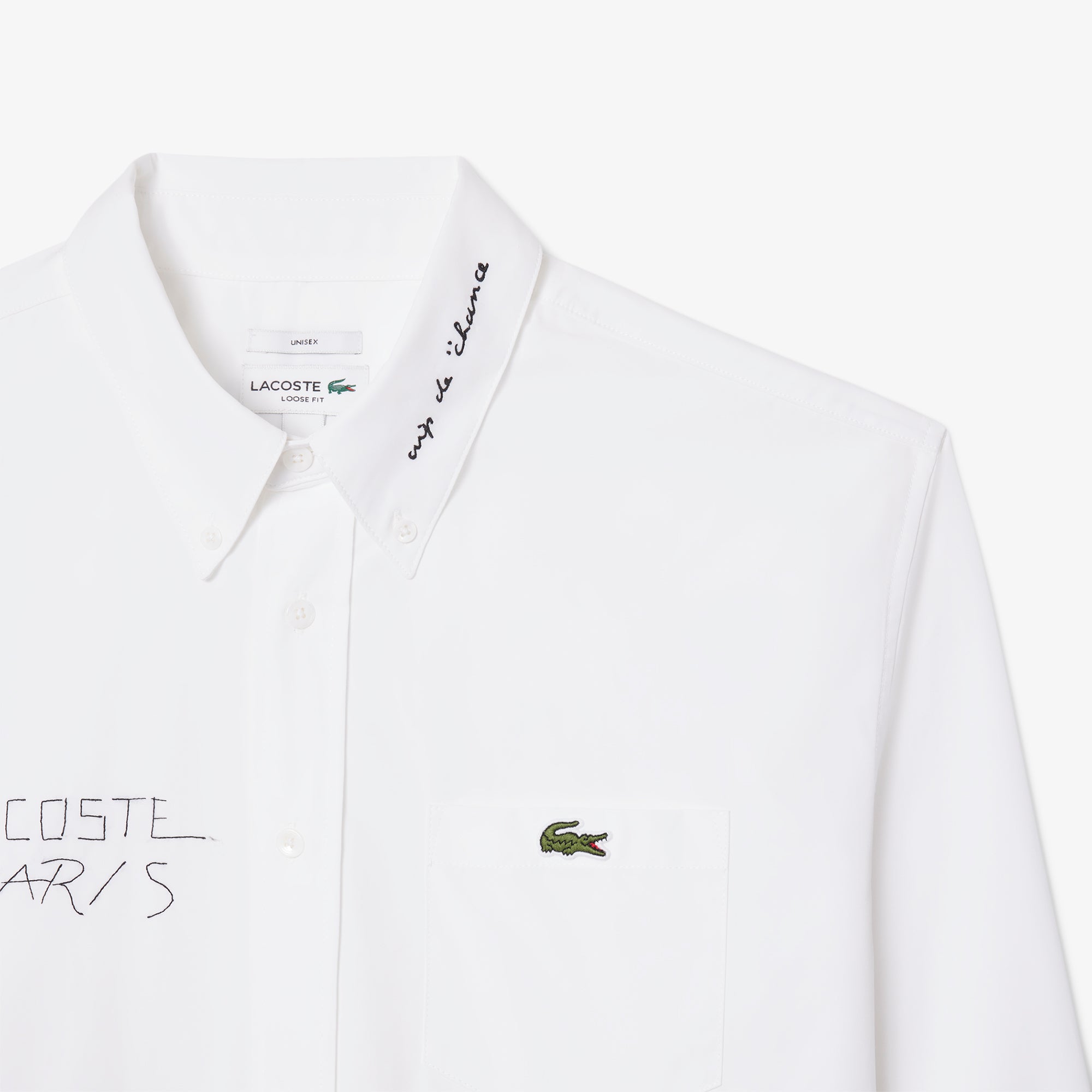 Chemise à manches longues - Blanc