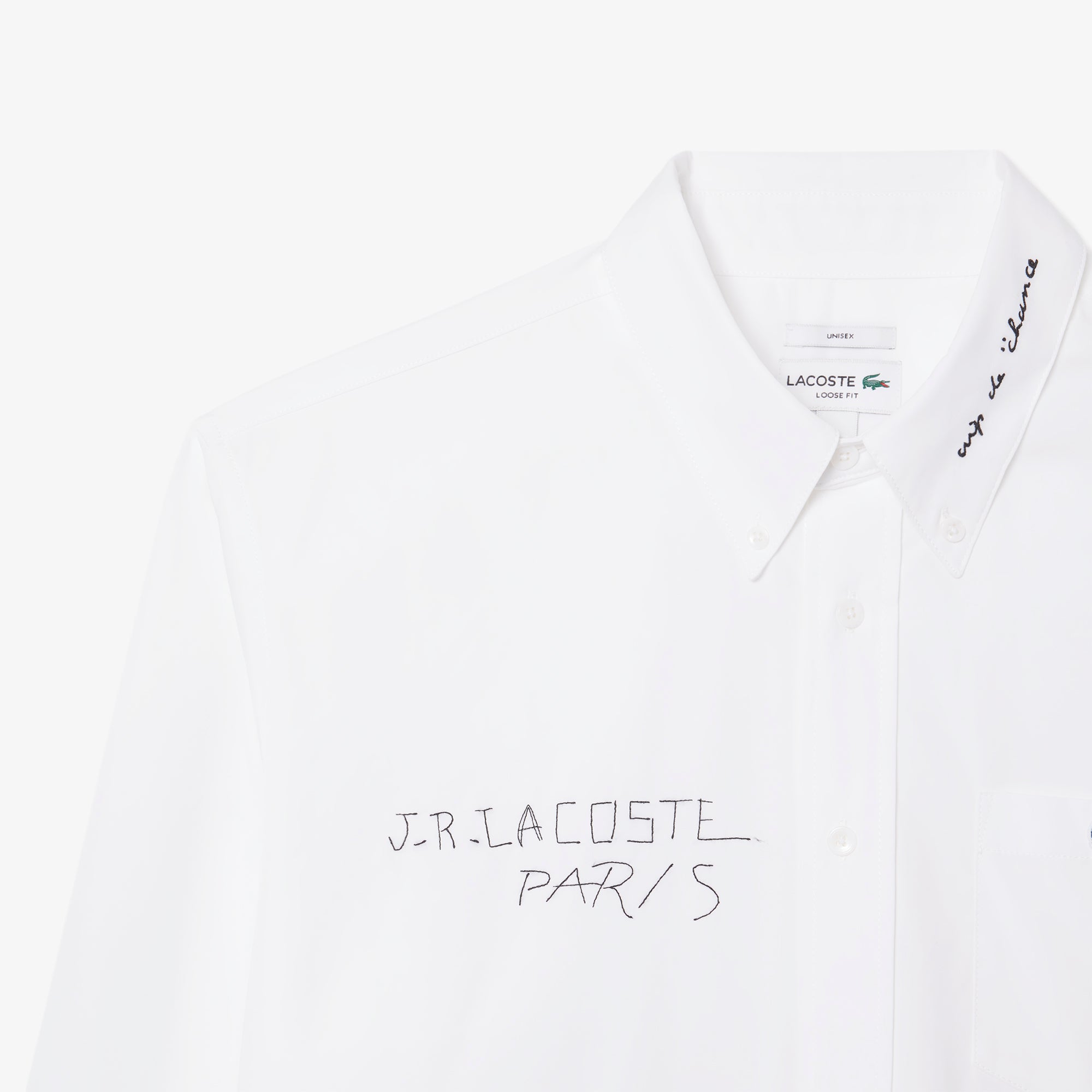 Chemise à manches longues - Blanc