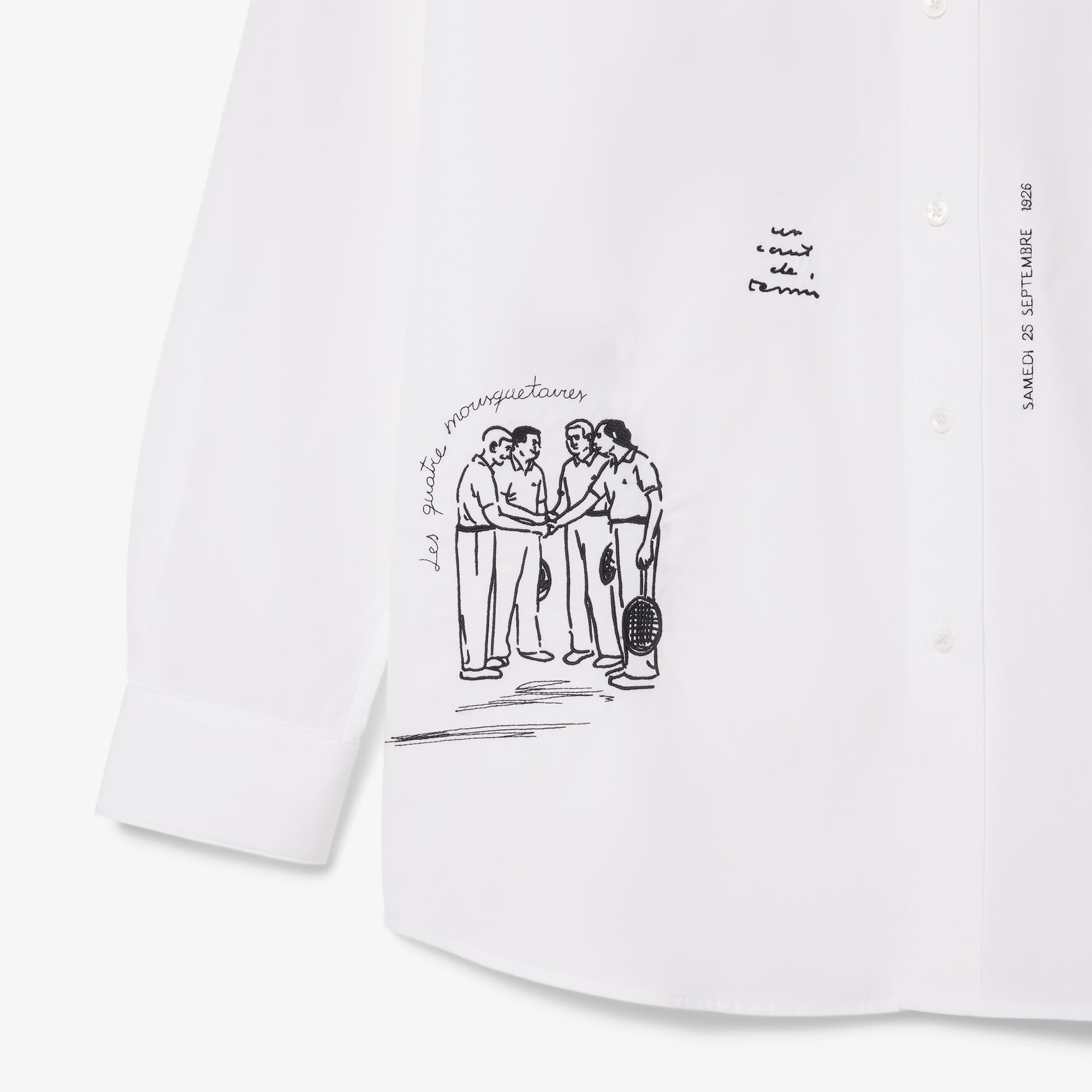 Chemise à manches longues - Blanc