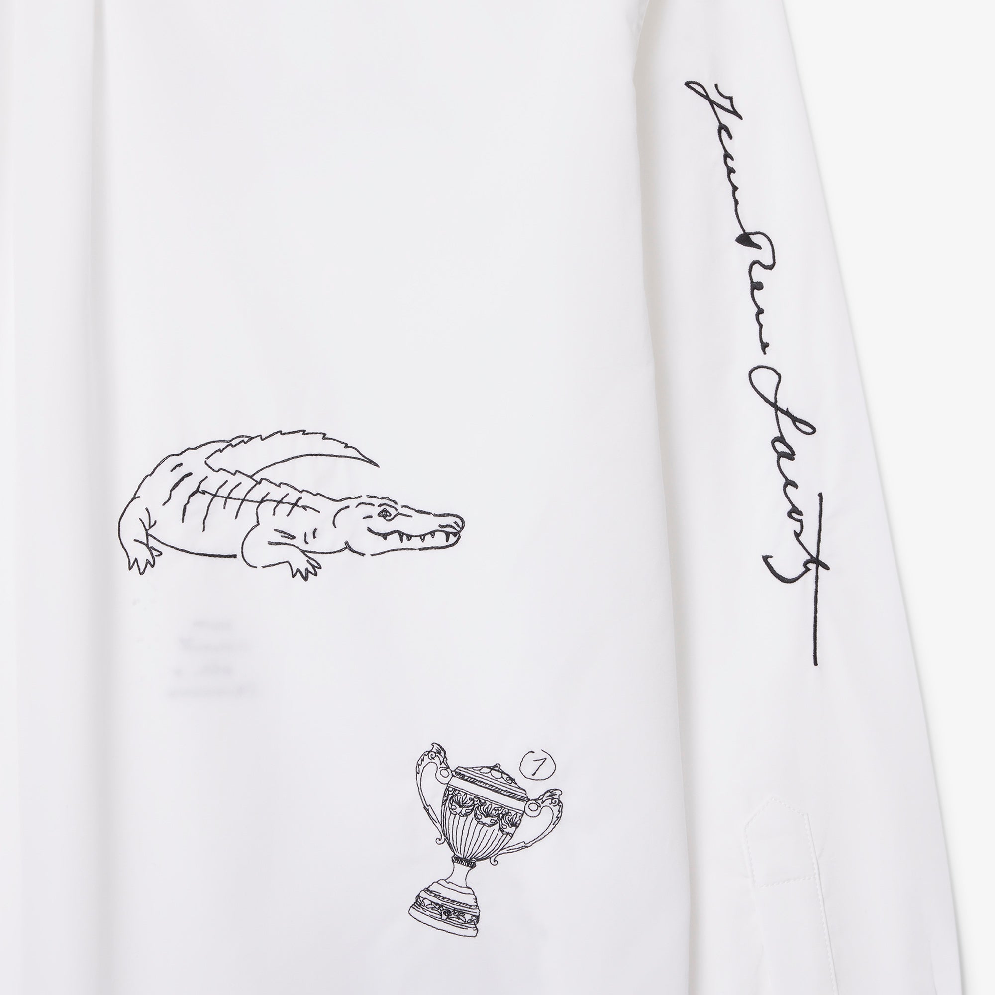 Chemise à manches longues - Blanc