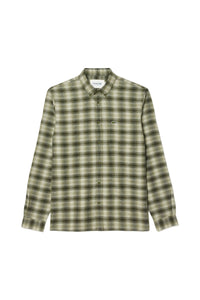 Chemise à manches longues - Kaki & Multicolore
