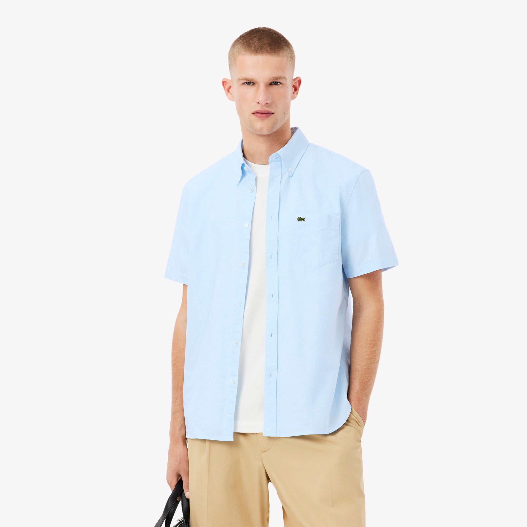 Chemise à manches courtes - Blanc & Panorama