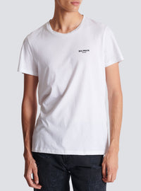 T-shirt floqué - Blanc & Noir