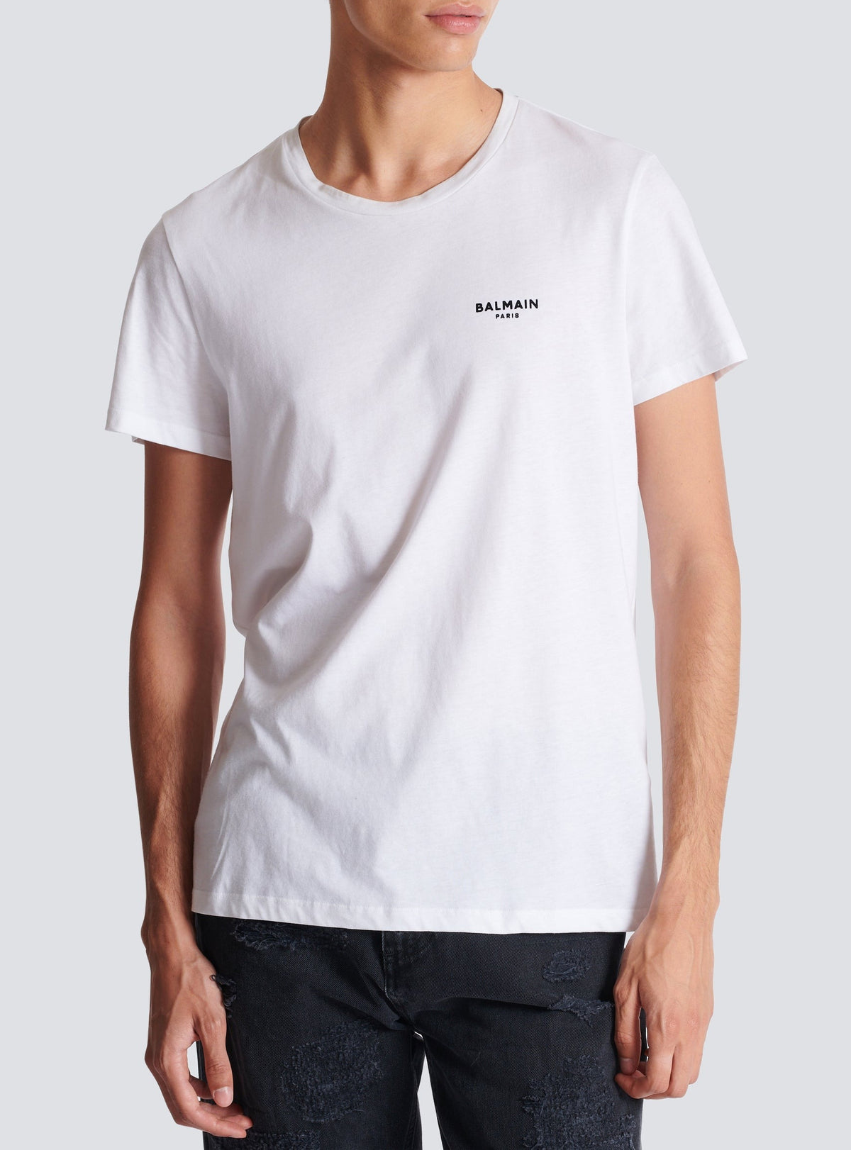 T-shirt floqué - Blanc & Noir
