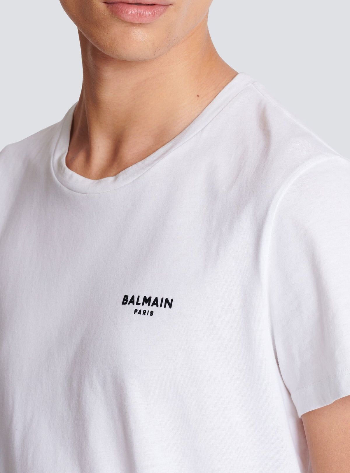 T-shirt floqué - Blanc & Noir