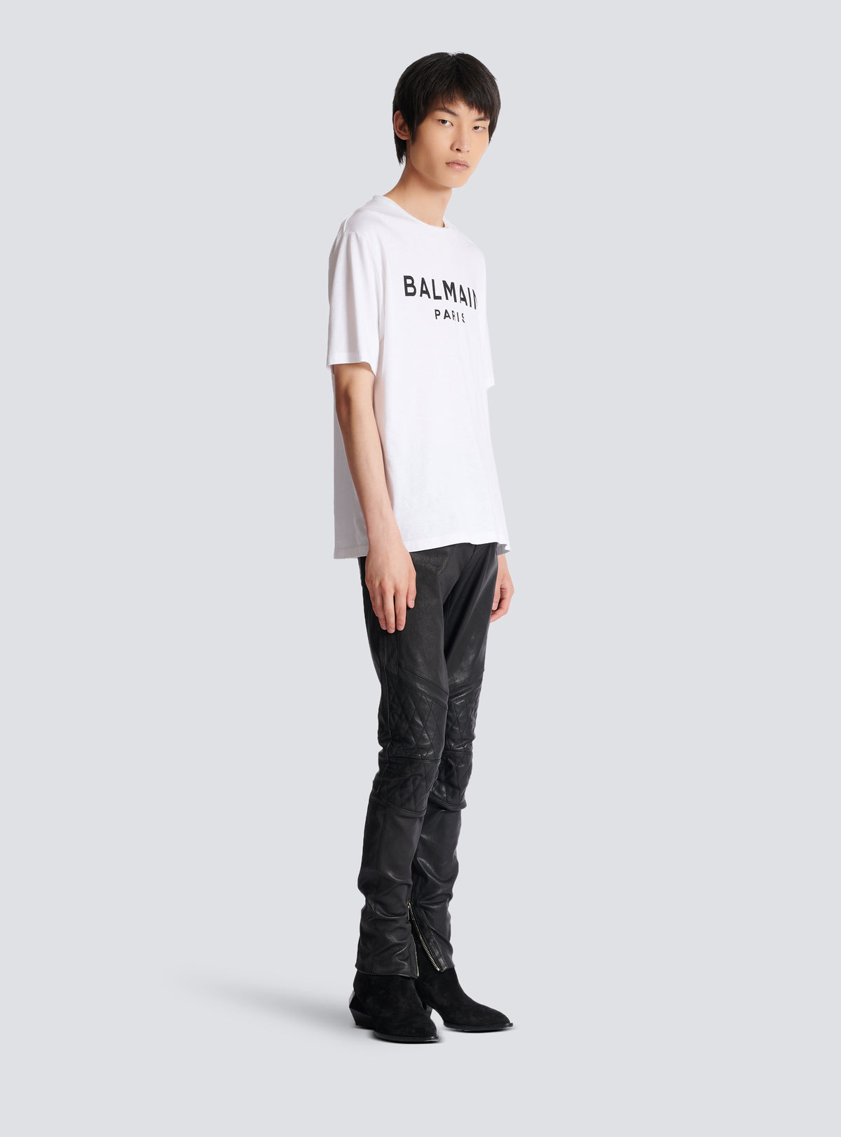 T-shirt balmain paris - Blanc & Noir