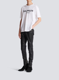 T-shirt Balmain Paris - Blanc & Noir